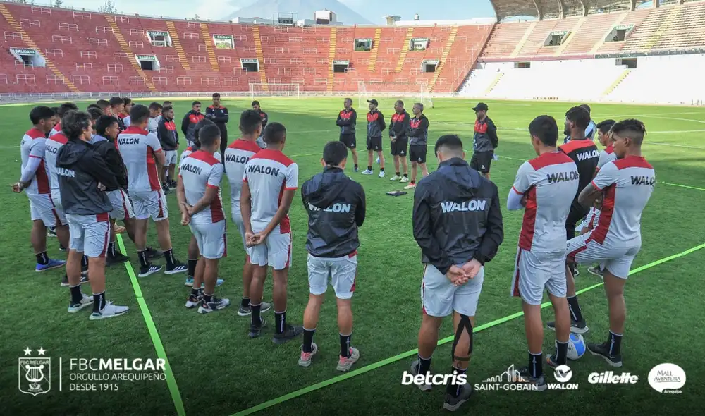 Cuadro rojinegro se prepara para su próximo encuentro. Foto: FBC Melgar