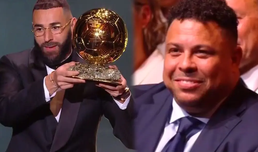 Karim Benzema se rindió ante Ronaldo. Foto: composición LR/Balón de Oro