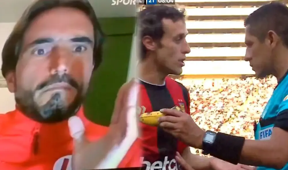 Polémicas declaraciones de coordinador deportivo de Universitario. Foto: composición LR/captura DirecTV Sports/GOLPERU