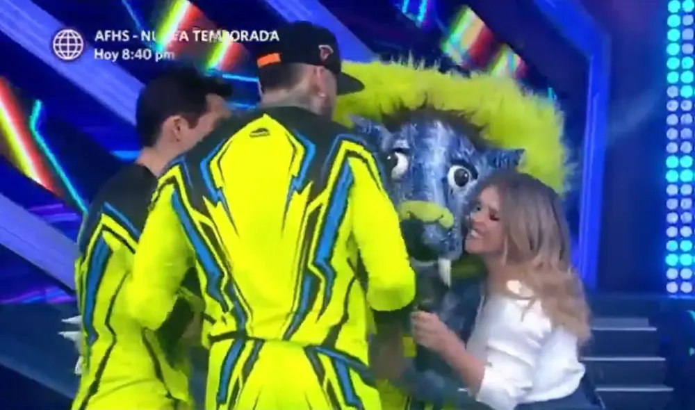 El 'león' de "Esto es guerra" se llevó S/ 2.000 gracias al programa. Foto: captura de América TV