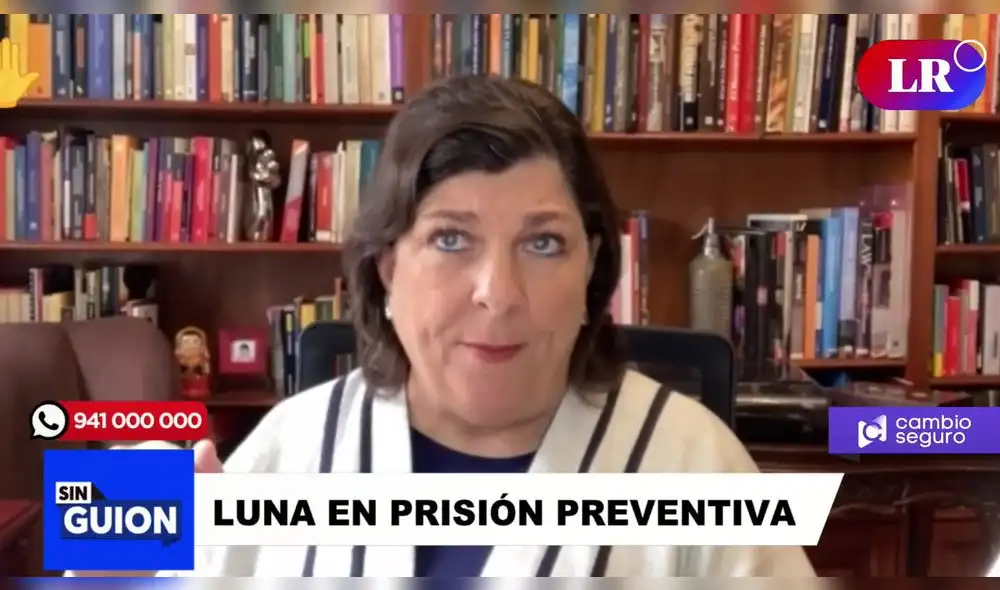 Rosa María Palacios en Sin Guion. Foto: LR+