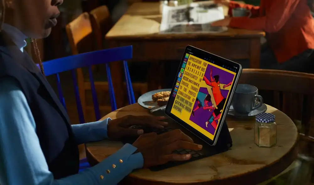 Los nuevos modelos de iPad Pro también admiten el desplazamiento con el Apple Pencil. Foto: Apple