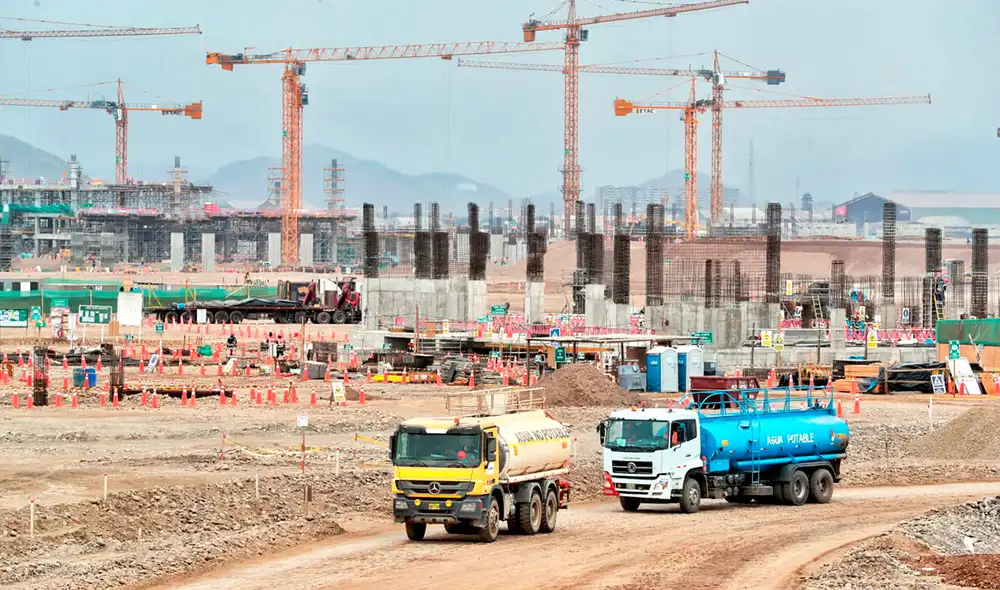 La obra de ampliación del Aeropuerto Internacional Jorge Chávez comprende la construcción de un nuevo y único terminal de pasajeros, la segunda pista de aterrizaje y una nueva torre de control. Foto: MTC