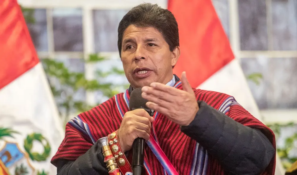 El presidente Pedro Castillo criticó la labor de la prensa por difundir irregularidades de su gestión. Foto: Presidencia