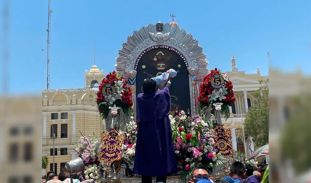 Esta escena conmovió a todos los asistentes. Foto: Rosa Quincho/URPI-LR