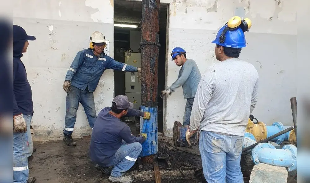 EPS Grau reportó que el servicio de agua potable se restringió en sectores de Veintiséis de Octubre. Foto: EPS Grau EPS Grau reportó que el servicio de agua potable se restringió en sectores de Veintiséis de Octubre. Foto: EPS Grau