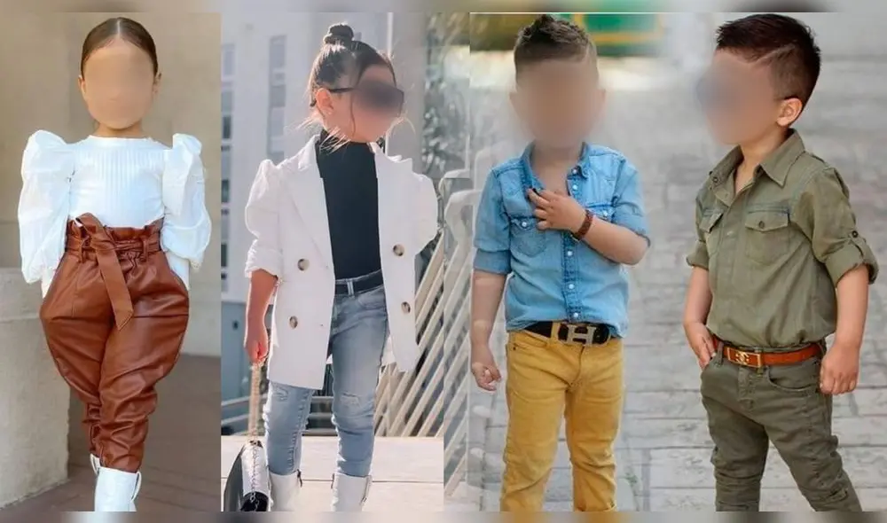 Muchos padres de familia suelen vestir a sus hijos como adultos. Foto: composición LR/eslamoda