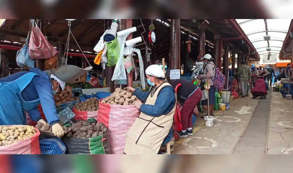 Precio de la papa en Cusco. Foto: Alexander Flores/URPI Precio de la papa en Cusco. Foto: Alexander Flores/URPI