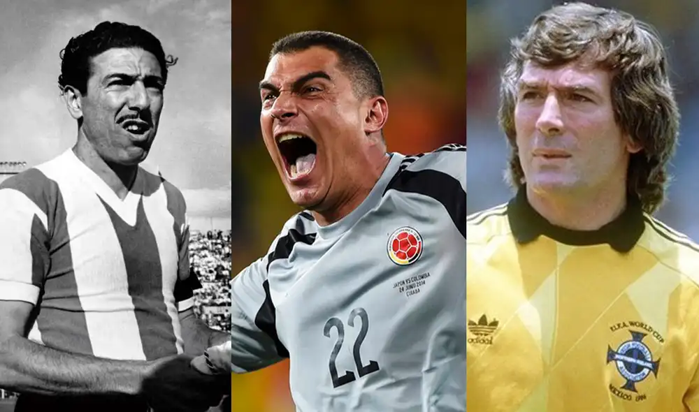 Jugadores de 40 años a más que estuvieron en Mundiales de fútbol. Foto: composición La República/El Gráfico/Twitter/UEFA Jugadores de 40 años a más que estuvieron en Mundiales de fútbol. Foto: composición La República/El Gráfico/Twitter/UEFA