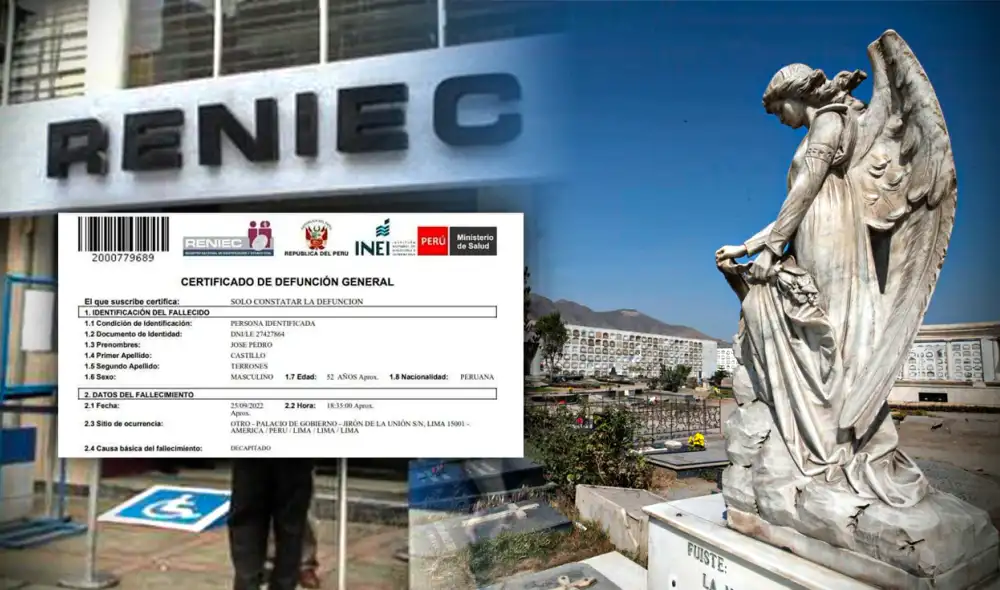 Muchas personas denunciaron que figuraban fallecidas en Reniec. Foto: composición Gerson Cardoso/Andina/El Ángel