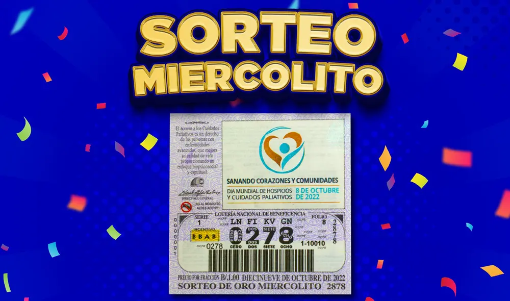 Lotería Nacional de Panamá HOY, 19 de octubre: resultados EN VIVO del ‘Sorteo de Oro Miercolito’. Foto: lnbpma / Twitter