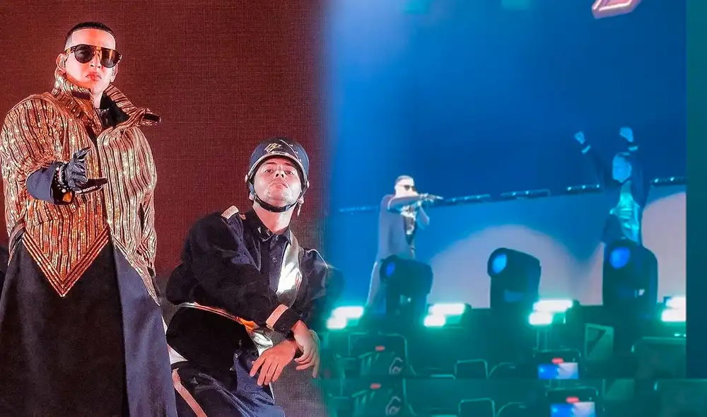 Daddy Yankee resalta talento de Patricio Quiñones durante concierto. Foto: captura/Instagram/difusión