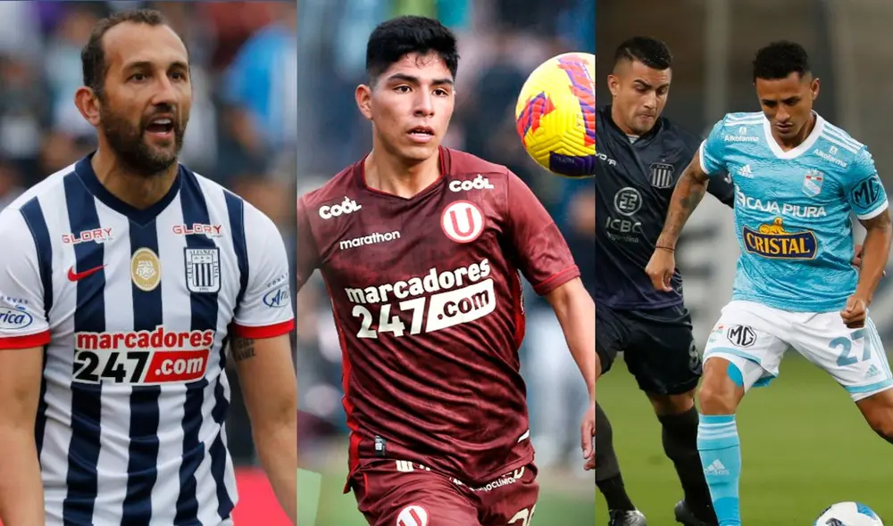 Universitario, Alianza y Cristal son los equipos más campeones del fútbol peruano. Foto: Composición/Alianza/Universtiario/Cristal Universitario, Alianza y Cristal son los equipos más campeones del fútbol peruano. Foto: Composición/Alianza/Universtiario/Cristal