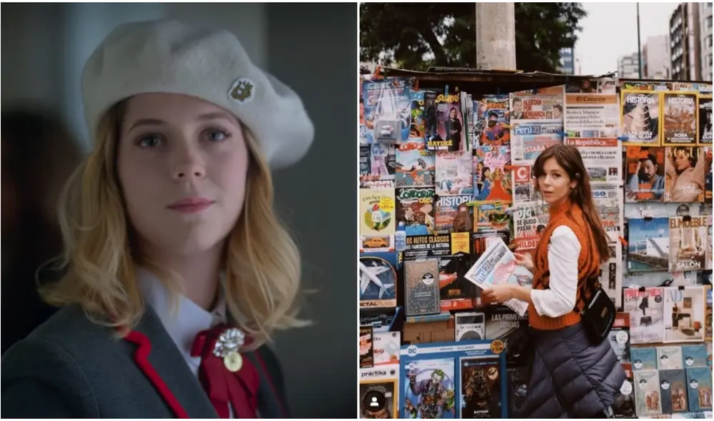 La actriz española llegó a nuestro país acompañada de su novio. Foto: composición LR/Élite/Instagram