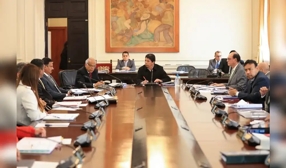 Consejo de Ministros se viene desarrollando este miércoles 19 de octubre. Foto: Presidencia Consejo de Ministros se viene desarrollando este miércoles 19 de octubre. Foto: Presidencia