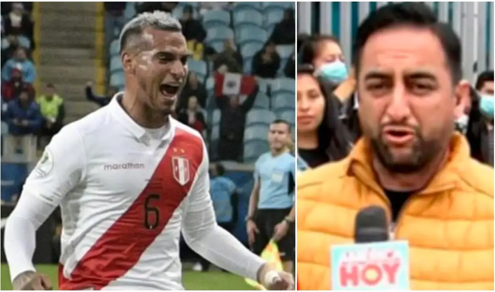 El comunicador dio sus declaraciones mientras se encontraba en un enlace en vivo. Foto: composición LR/América hoy El comunicador dio sus declaraciones mientras se encontraba en un enlace en vivo. Foto: composición LR/América hoy