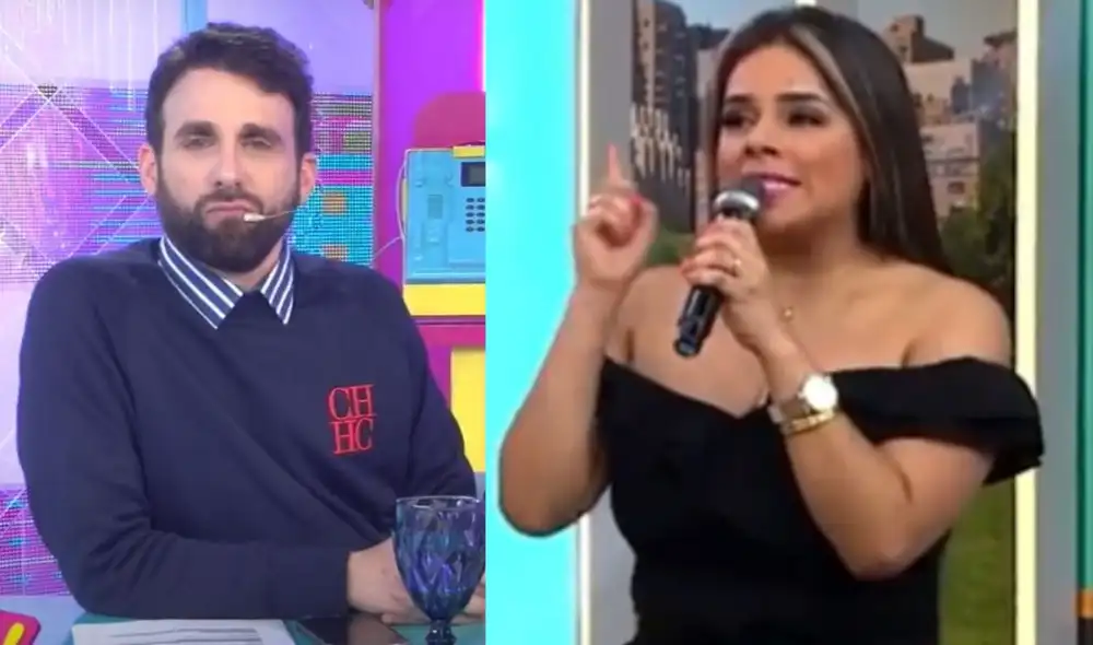 Rodrigo González piensa que la demanda de Giuliana Rengifo contra Magaly Medina no funcionará. Foto: Composición La República/Captura Willax TV/Captura América Televisión