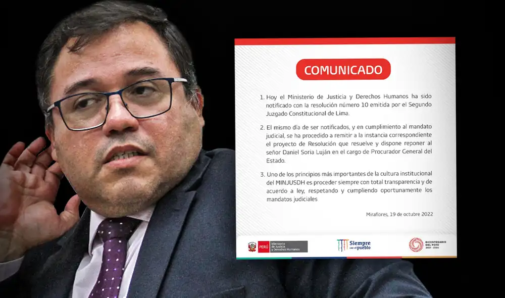 Logro. Soria consiguió que la justicia le diera la razón. Foto: composición Fabrizio Oviedo/ La República