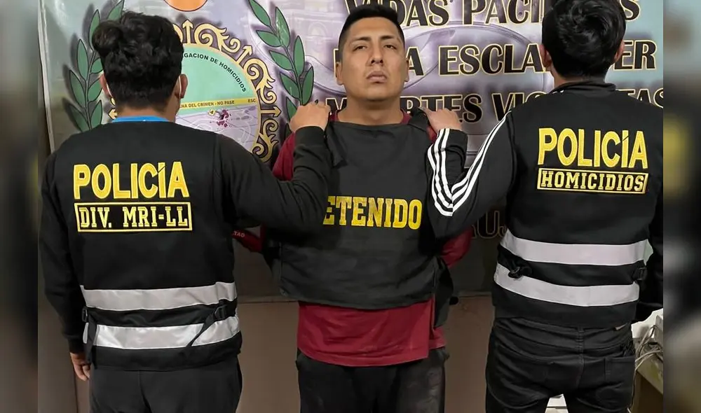 El presunto homicida fue identificado como Alan Ricardo Chuquipoma Burgos. Foto: PNP El presunto homicida fue identificado como Alan Ricardo Chuquipoma Burgos. Foto: PNP