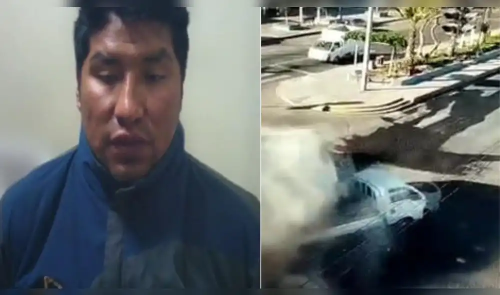 Conductor fue trasladado a prisión. Foto: Composición LR/Ztv Arequipa/Radio Uno