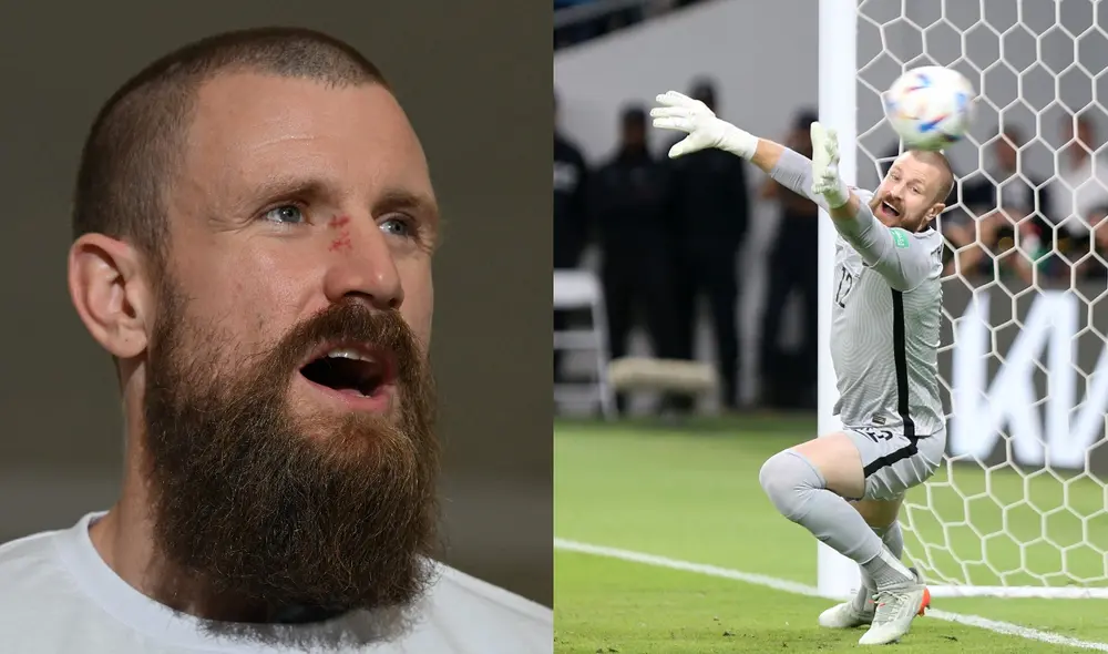 Andrew Redmayne, especialista en penaltis. Foto: composición LR/AFP