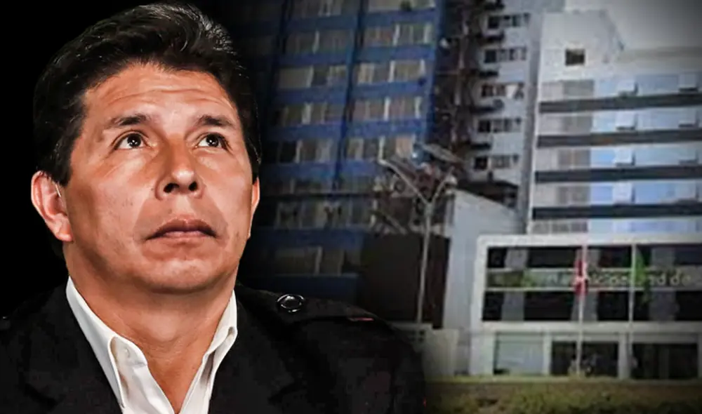 Pedro Castillo fue declarado "persona no grata" en San Isidro. Foto: composición Fabrizio Oviedo LR/El País/Municipalidad de San Isidro.