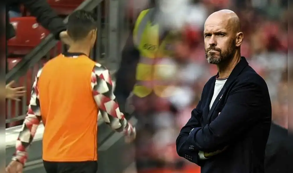 Erik ten Hag llegó esta temporada al Manchester United procedente del Ajax. Foto: captura de ESPN/Manchester United Erik ten Hag llegó esta temporada al Manchester United procedente del Ajax. Foto: captura de ESPN/Manchester United