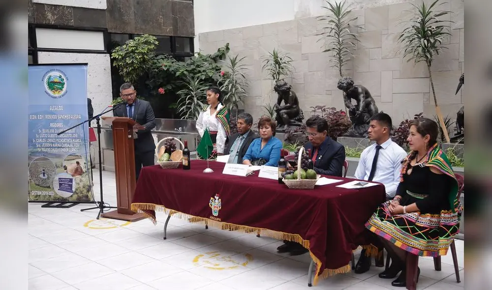 Conferencia sobre Geoglifo. Foto: La República