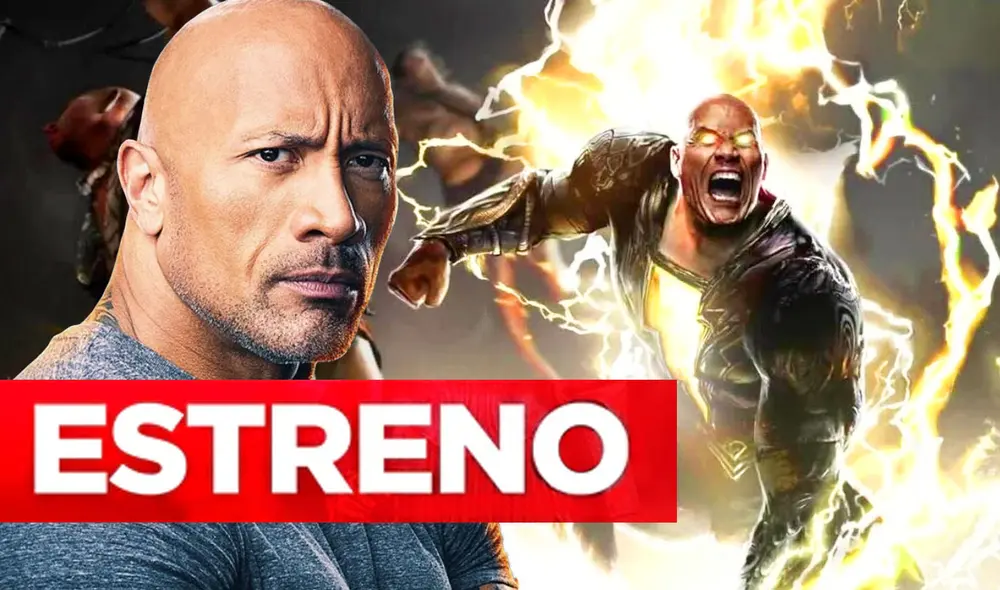 Dwayne Johnson sacó adelante la película "Black Adam" luego de varios años. Foto: composición LR / Warner Bros