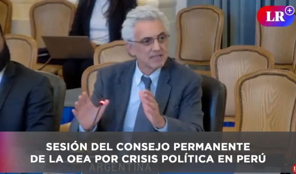 El embajador de Argentina cuestionó las acciones de un sector del Congreso contra el Gobierno de Pedro Castillo. Foto: La República