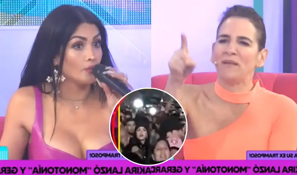 Michelle Soifer aclara vínculo con Gil Shavit. Foto: composición LR/ captura de Willax TV