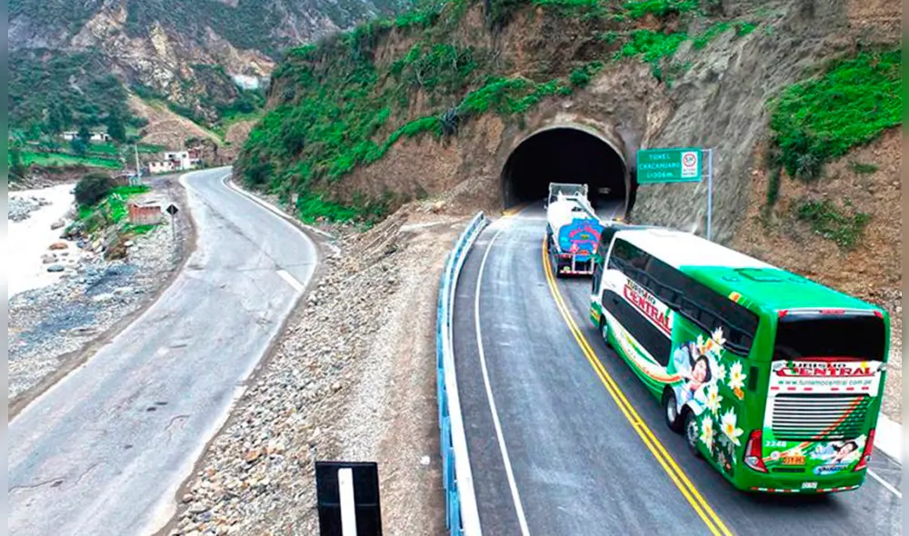 La obra permitirá conectar Lima con las regiones de Ayacucho, Cusco, Huancavelica, entre otras. Foto: El Peruano