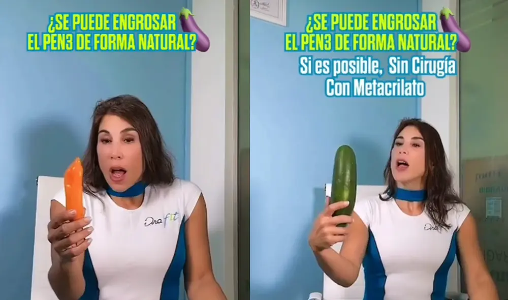 La Dra. Fit aún ofrece engrosamiento de pene con metacrilato. Foto: Instagram La Dra. Fit aún ofrece engrosamiento de pene con metacrilato. Foto: Instagram