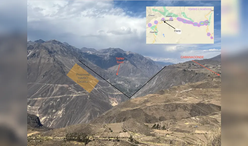 Zona de mayor atractivo para los científicos. Foto: La República