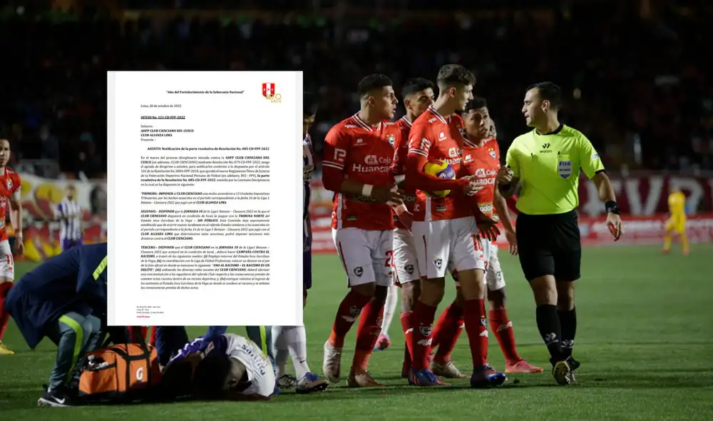 Cienciano cayó 2-0 ante Alianza Lima en el Cusco. Foto: composición La República Cienciano cayó 2-0 ante Alianza Lima en el Cusco. Foto: composición La República