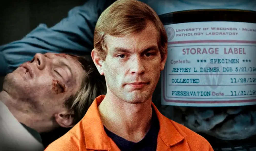 El asesino en serie Jeffrey Dahmer quedó expuesto en la serie "Dahmer" de Netflix. Miles se preguntan qué sucedió con su cerebro y aquí te lo contamos. Foto: composición LR/Jazmín Ceras/Netflix/Infobae El asesino en serie Jeffrey Dahmer quedó expuesto en la serie "Dahmer" de Netflix. Miles se preguntan qué sucedió con su cerebro y aquí te lo contamos. Foto: composición LR/Jazmín Ceras/Netflix/Infobae