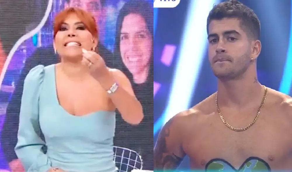 Magaly Medina reprende a Diego Zurek por vender entradas falsas. Foto: composición LR/ captura de América TV/ captura de América TV Magaly Medina reprende a Diego Zurek por vender entradas falsas. Foto: composición LR/ captura de América TV/ captura de América TV