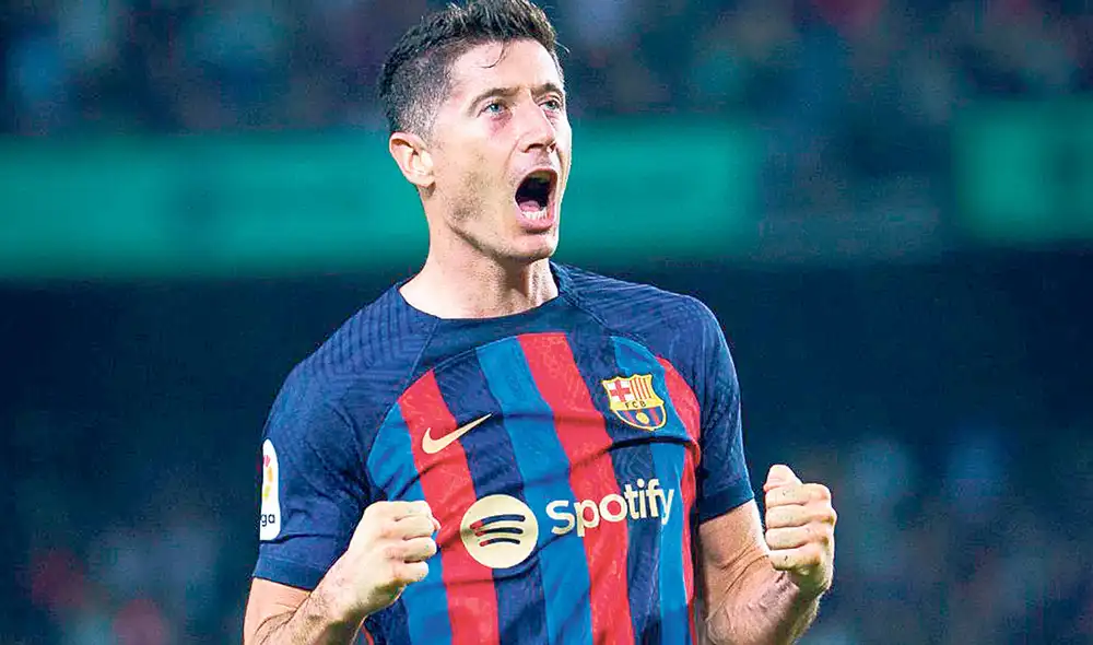 Tremendo. ‘Lewa’ marcó en 7 de los 10 partidos de La Liga.