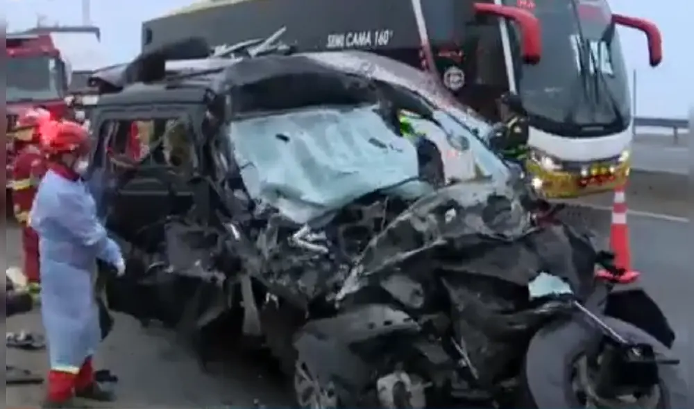 Accidente en Punta Hermosa