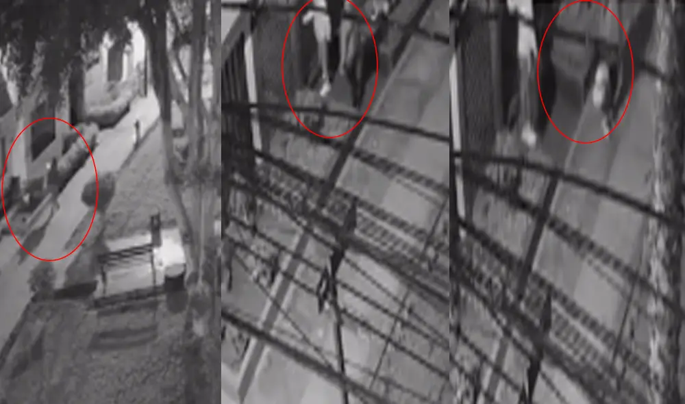 La hora de las imágenes coincide con la última comunicación de Gabriela Sevilla con su madre. Foto: captura / Municipalidad de Surco