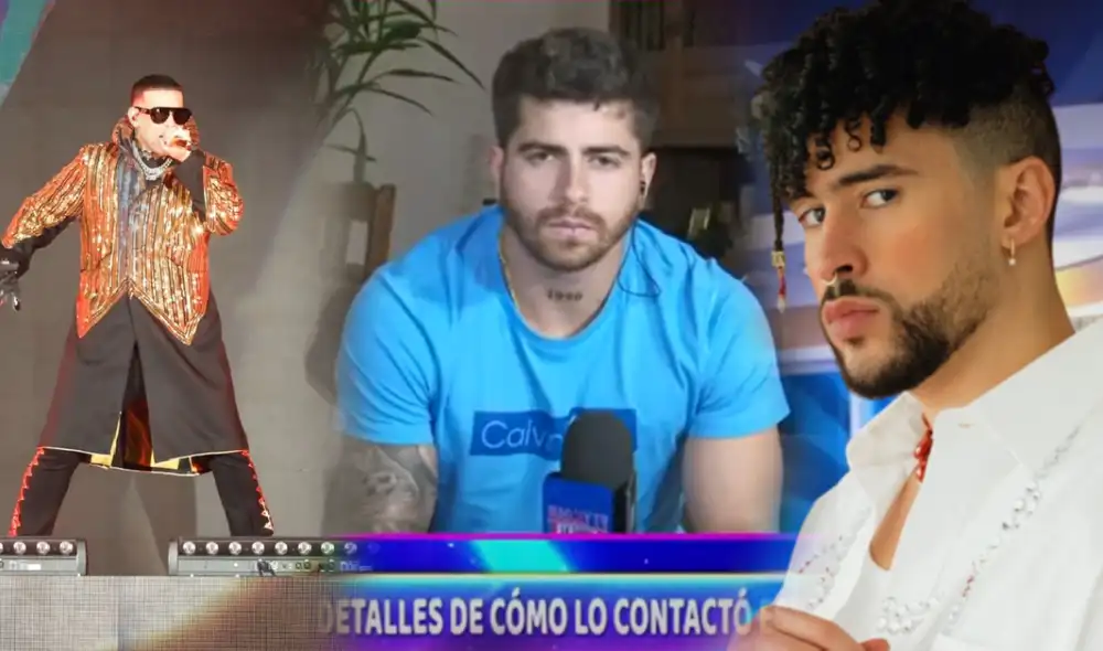 Diego Zurek implicado en venta de entradas falsas para conciertos de Daddy Yankee y Bad Bunny. Foto: Composición LR / Captura ATV / difusión