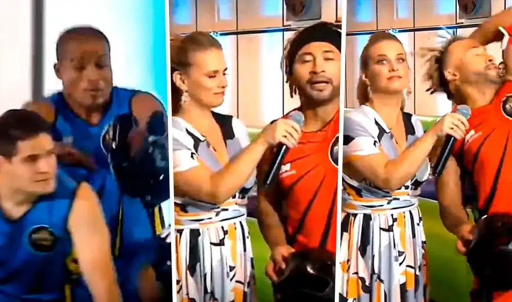 Zumba protagonizó un hilarante momento. Foto: captura Willax TV