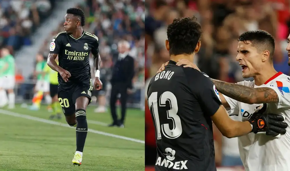 Madrid y Sevilla se enfrentan por segunda vez en el año. Foto: Composición EFE Madrid y Sevilla se enfrentan por segunda vez en el año. Foto: Composición EFE