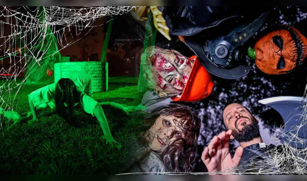 Regresa el Circuito del Terror con una ruta escalofriante y emocionante para este Halloween 2022. Foto: composición LR / Facebook Circuito Mágico del Agua del Parque de la Reserva