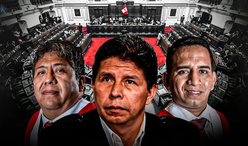 La Fiscalía sostiene que Los Niños negociaron millonarias obras de los ministerios de Vivienda y Transportes, con la finalidad de no vacar al presidente Pedro Castillo. Foto: composición Gerson Cardoso/ La República La Fiscalía sostiene que Los Niños negociaron millonarias obras de los ministerios de Vivienda y Transportes, con la finalidad de no vacar al presidente Pedro Castillo. Foto: composición Gerson Cardoso/ La República