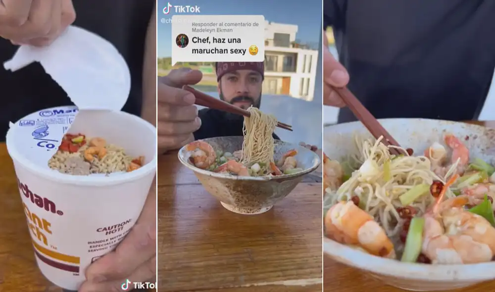 Miles de usuarios quedaron sorprendidos al ver este platillo. Foto: composición LR/TikTok/@chefschwarz