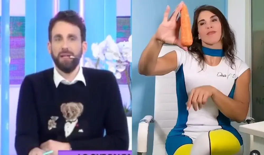 Rodrigo González rechaza el tipo de publicidad que realiza la Dra. Fit. Foto: captura de Willax/Instagram/Dra. Fit