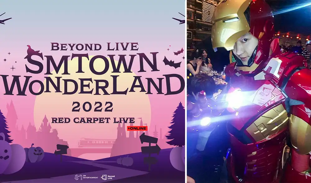 Fiesta de Halloween de SM Entertainment premia a los mejores disfraces de la agencia. Foto: SMTOWN