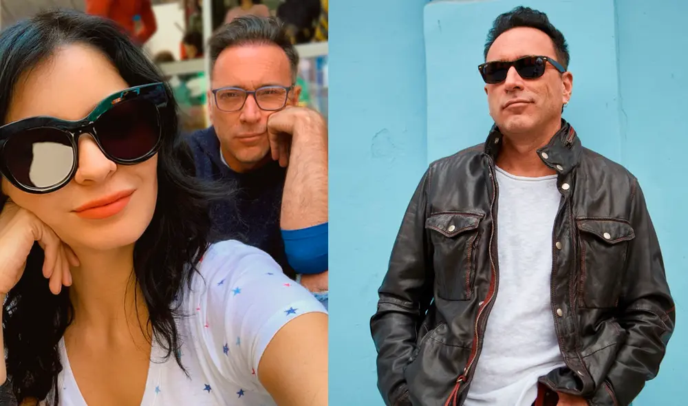 Carlos Galdós feliz con Maria del Carmen Cornejo, su novia 15 años menor. Foto: composición LR | Instagram | Maria del Carmen Cornejo