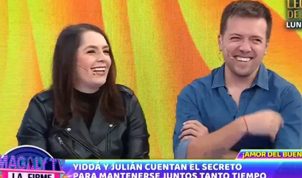 Julián Zucchi y Yiddá Eslava están juntos más de 10 años. Foto: captura de ATV